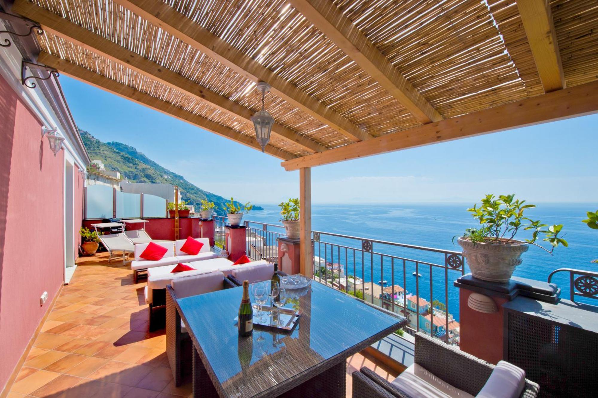 Palazzo Rocco Villa Sunshining In Love Praiano Exterior photo
